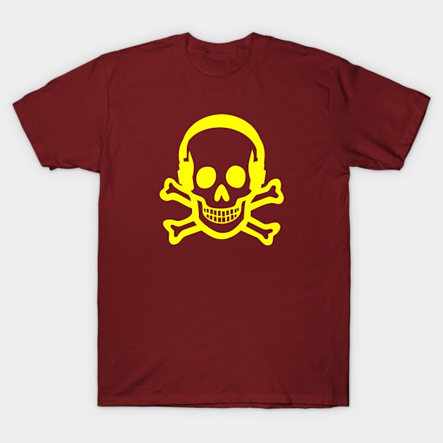 Big Podcast - Pirate Podcast (Yellow) T-Shirt by Big Podcast